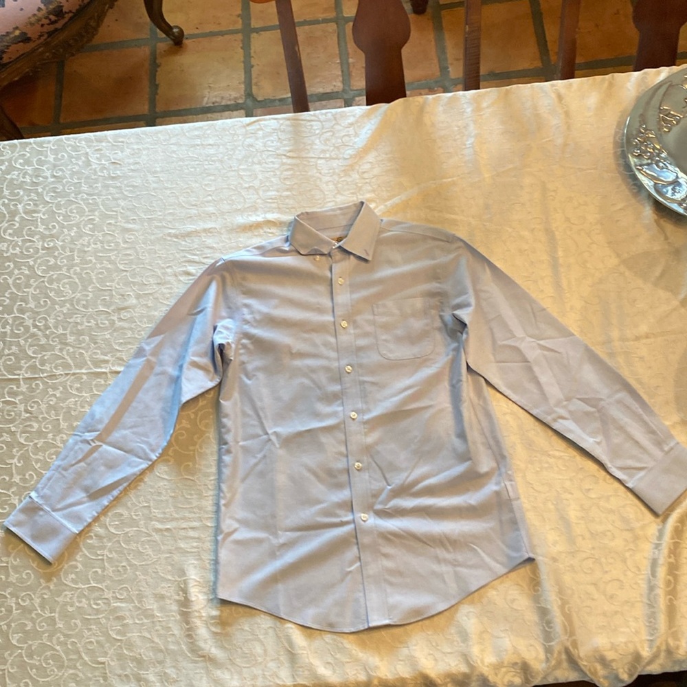 Adult Medium Long Sleeve Collared Shirt from Class Club